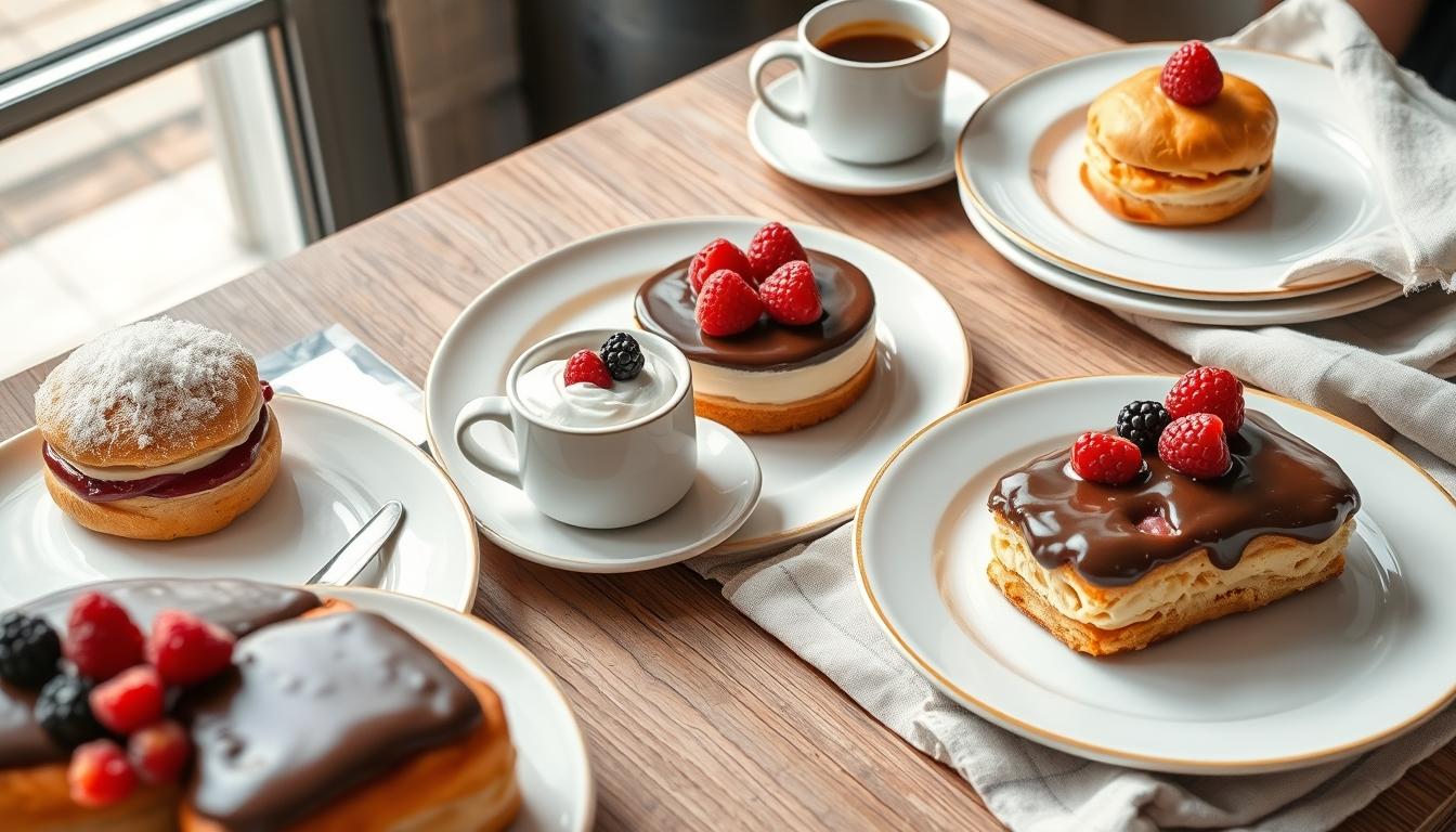 Freshly baked homemade cake in a kitchen setting